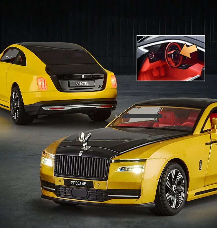 Rolls Royce Spectre Pink With Light & Sound Effects 1:24 image 4
