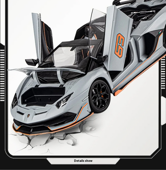 Lamborghini SVJ 63 Green Hidden Edition 1:18 Model Car image 1