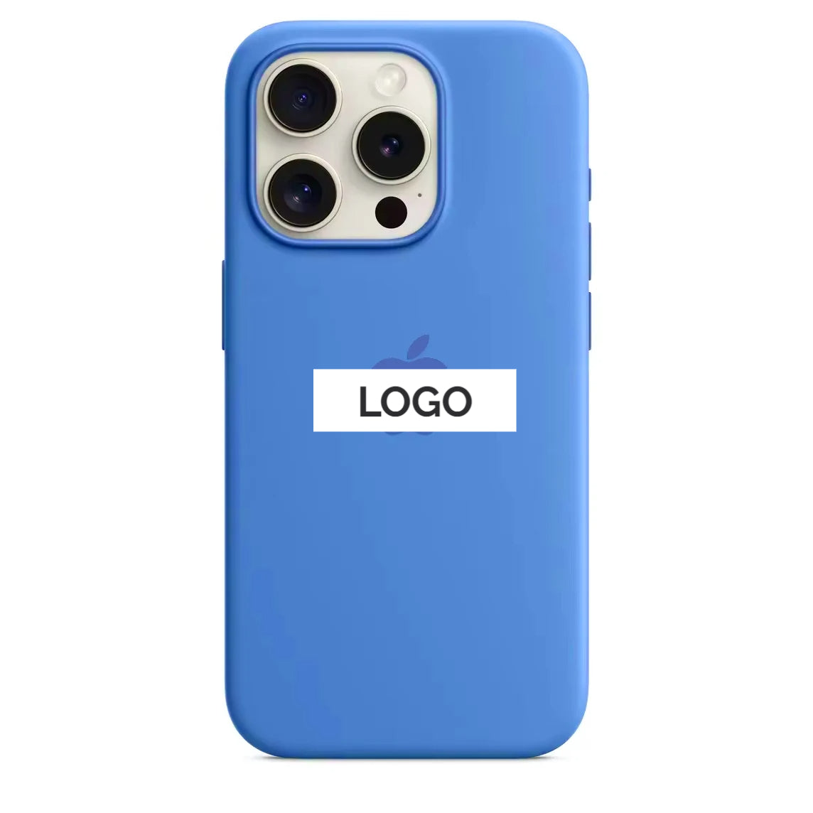 Silicone Case For Apple Iphone Capri Blue image 0