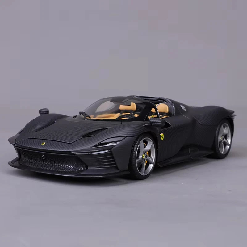Bburago Ferrari Daytona SP3 1:18 50th Anniversary Carbon Series Model Car image 2