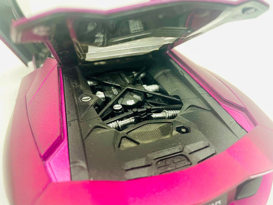 1/18 Welly FX Lamborghini Aventador LP700-4 (Matte Purple)