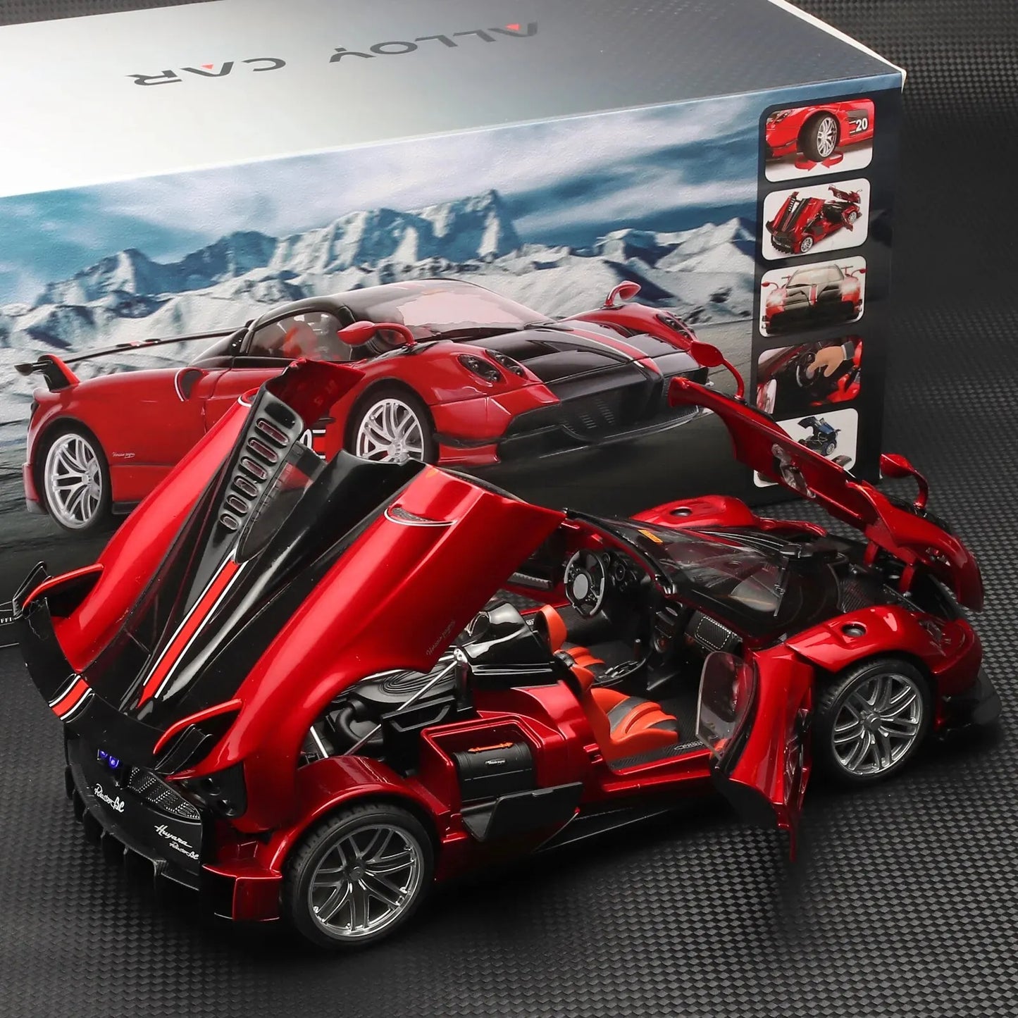 Pagani Huayra BC Roadster Model Car 1:18 image 4