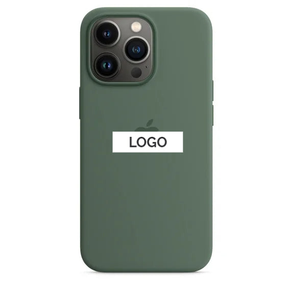 Silicone Case For Apple Iphone Pine Green image 0