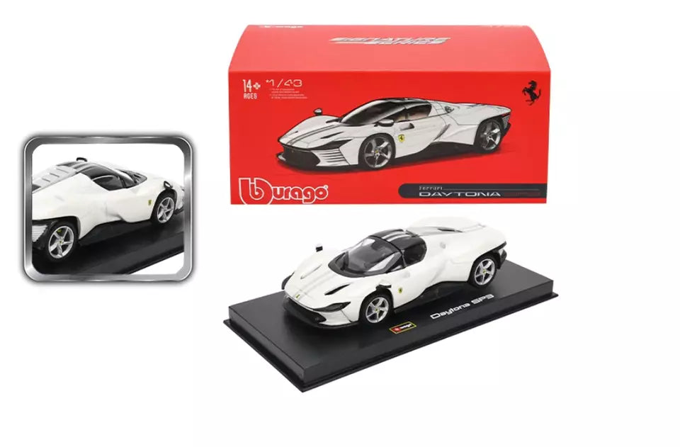 Ferrari SP3 Daytona Bburago 1:43 + Acrylic Case image 5