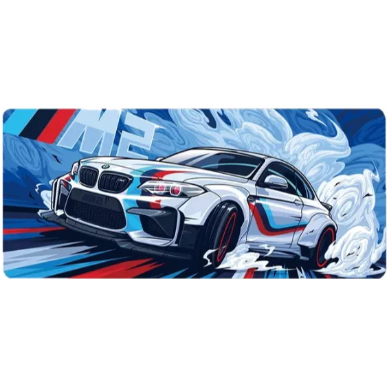 BMW M2 Illustrated Desk Mouse Pad image 0