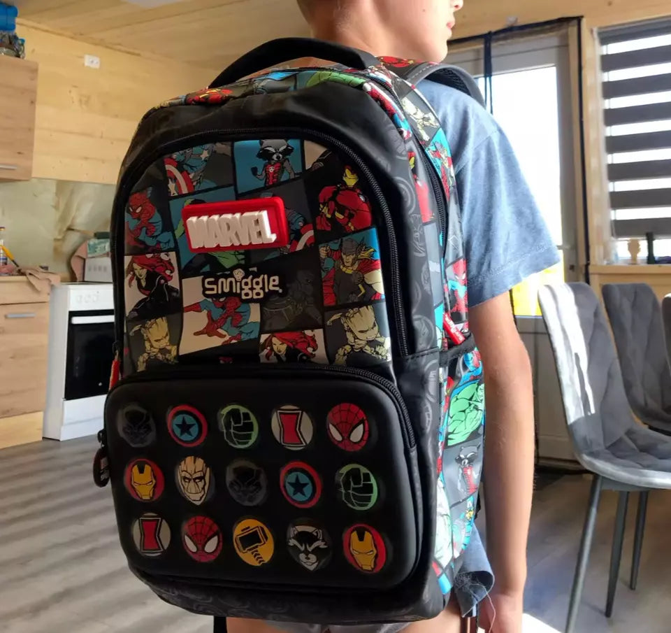 Marvel Kids Superhero Backpack by Smiggle image 6