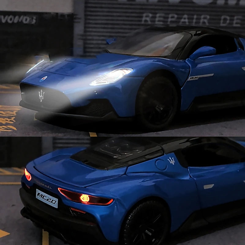 Maserati MC20 Model Car With Lights & Sound Effects 1:32 image 2