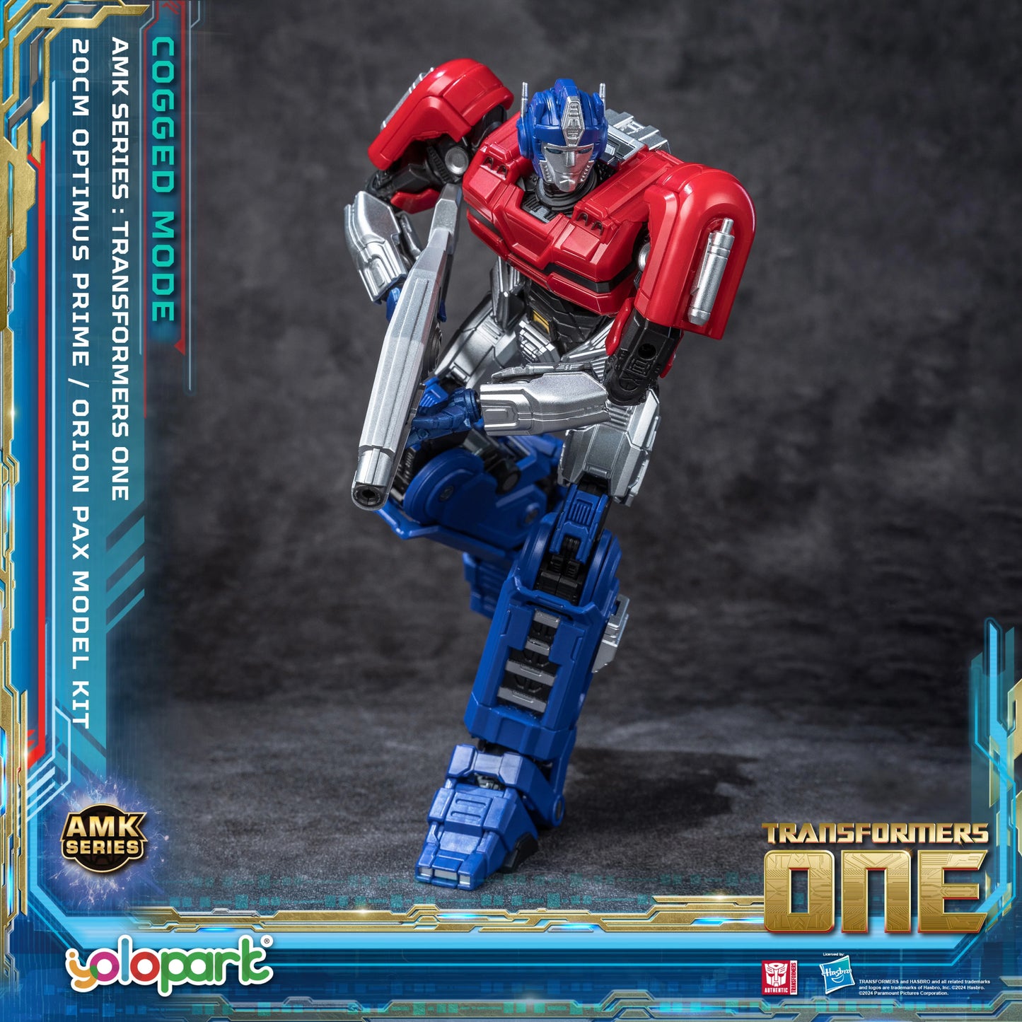 Transformers ONE Optimus Prime Action Figure 20cm image 2