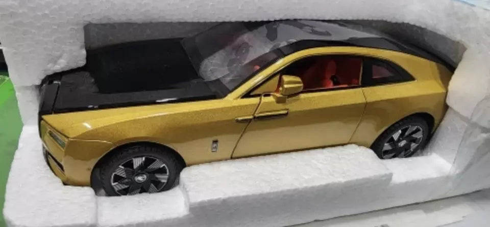Rolls Royce Spectre Black With Light & Sound Effects 1:24 image 6