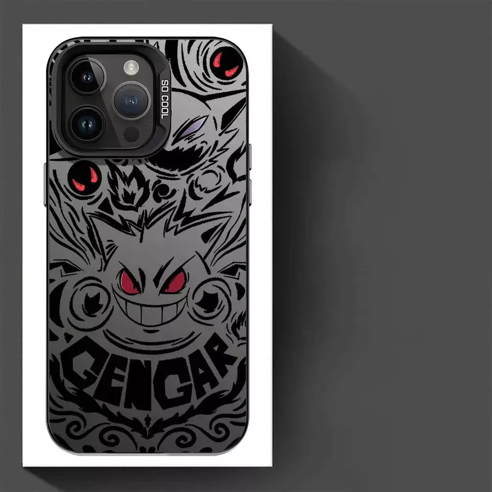 Pokemon Gengar Apple Iphone Case - Alt Black image 1
