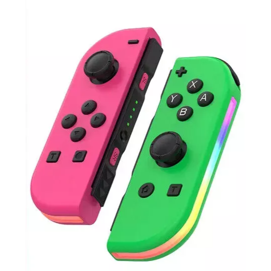 Splatoon 2 Edition Switch Joy-Cons RGB LED Lights image 1