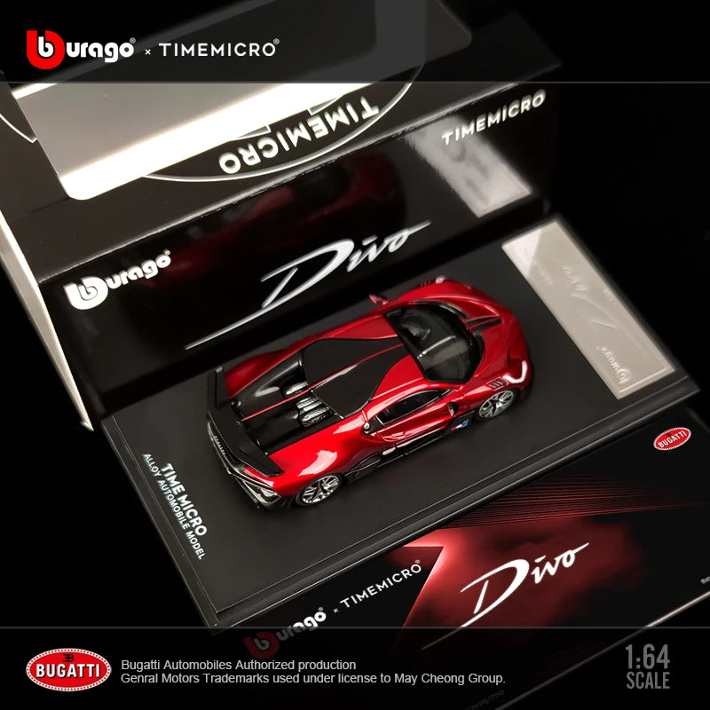 Bugatti Divo Time Micro x Bburago Model Car1:64 image 3