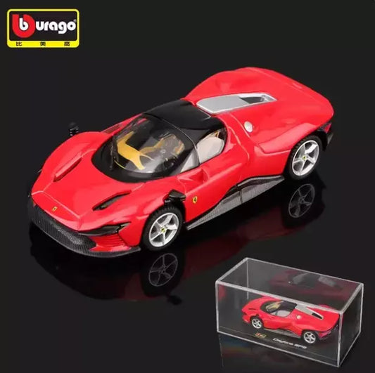 Ferrari SP3 Daytona Bburago 1:43 + Acrylic Case image 1