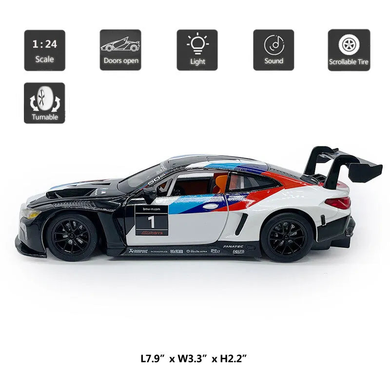 BMW M4 GT3 RACING 1:24 image 2