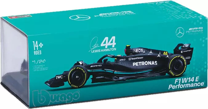 Mercedes AMG W14 #44 Lewis Hamilton Bburago 1:24 image 2