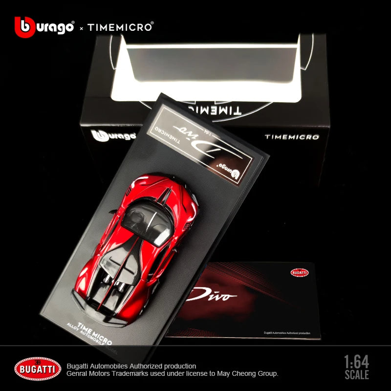 Bugatti Divo Time Micro x Bburago Model Car1:64 image 4