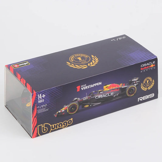 Bburago 1:24 RedBull RB19 F1 Racing Winner #1 Verstappen image 1