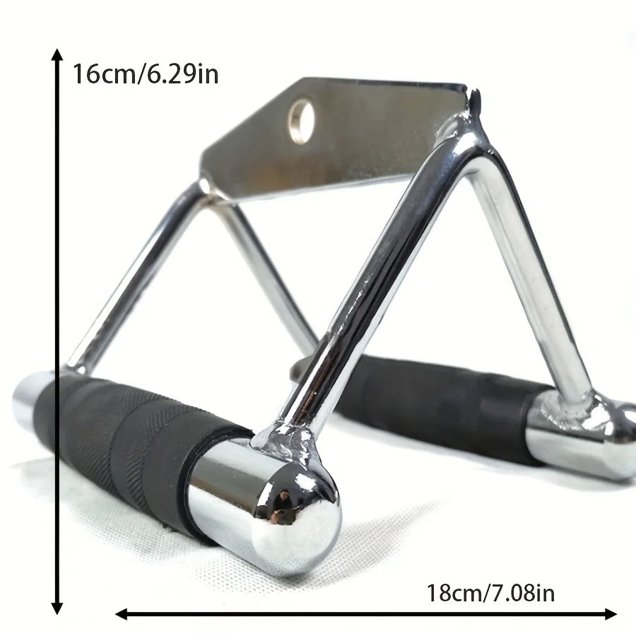 Seated Row/Chin Bar With Rubber Grips image 0