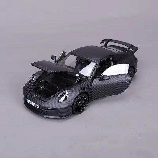 Bburago 1:18 Porsche 911 GT3 50th Anniversary Carbon Fibre Series image 1