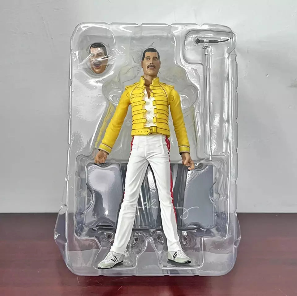Queen Freddie Mercury Live At Wembley Stadium - Model 18cm image 2