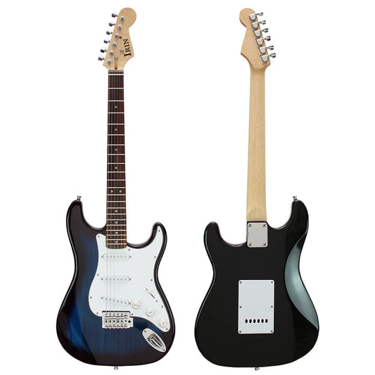IRIN ST Dark Blue Electric Guitar 6 String 39 Inch 21 Frets Basswood Body image 0