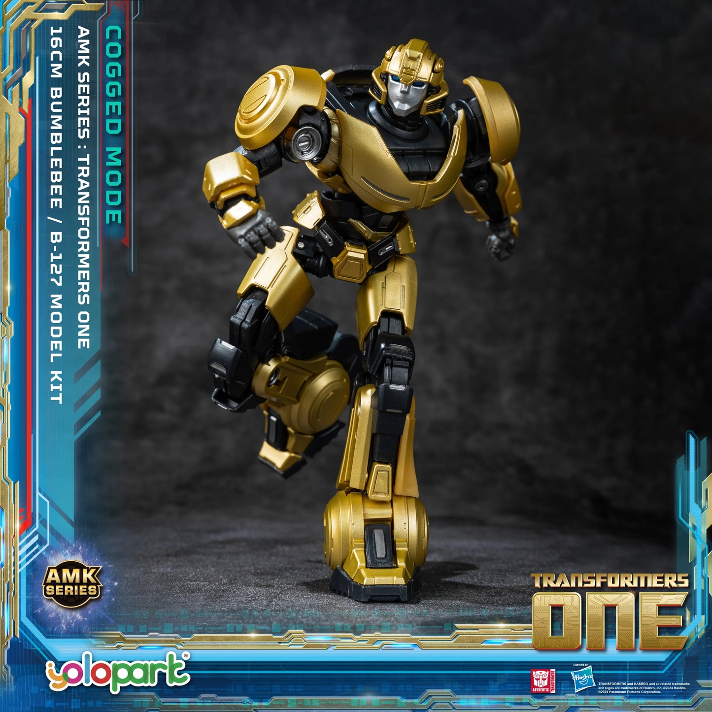Transformers ONE Bumblebee 16cm Action Figure AMK Series image 5