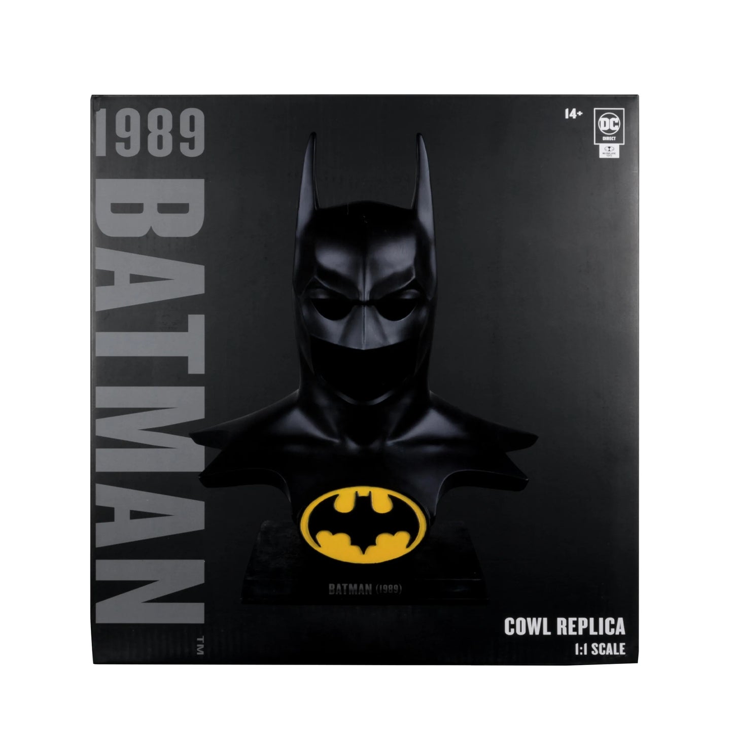 Mcfarlane Toys Batman 1989 DC Direct 1:1 Scale Collector Cowl Statue Model image 7