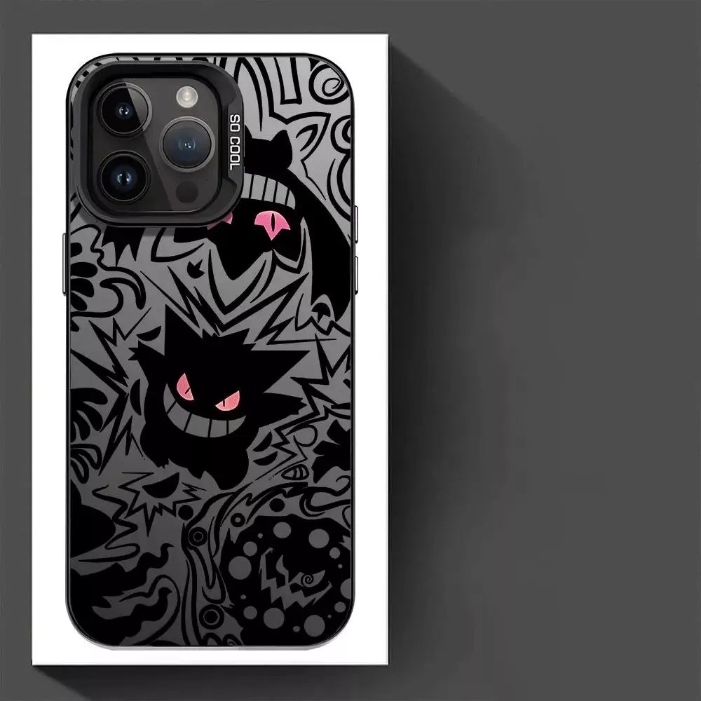 Pokemon Gengar Apple Iphone Case - Black image 1