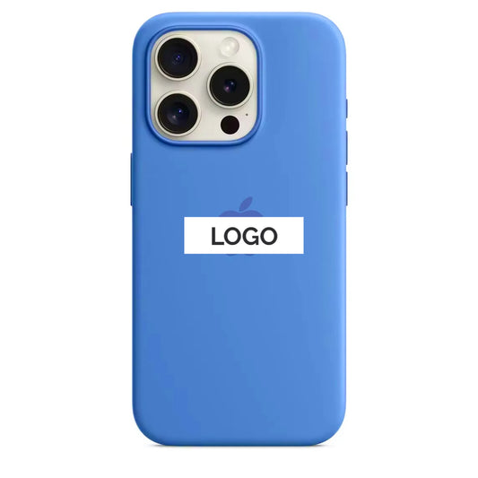 Silicone Case For Apple Iphone Capri Blue image 0
