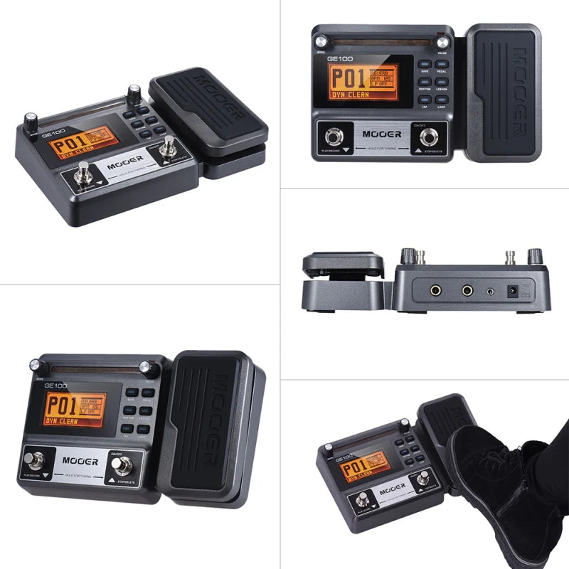Mooer GE100 Multi-Effects Electric Pedal Guitar Pedal image 1