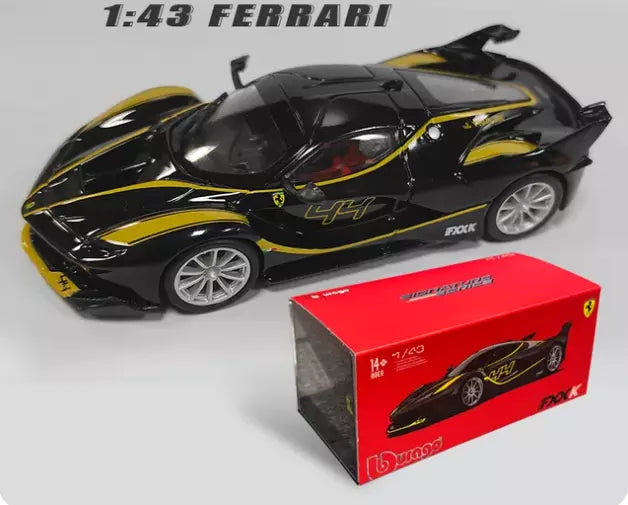 Ferrari FXX K Black by Bburago 1:43 w/Acrylic case image 2