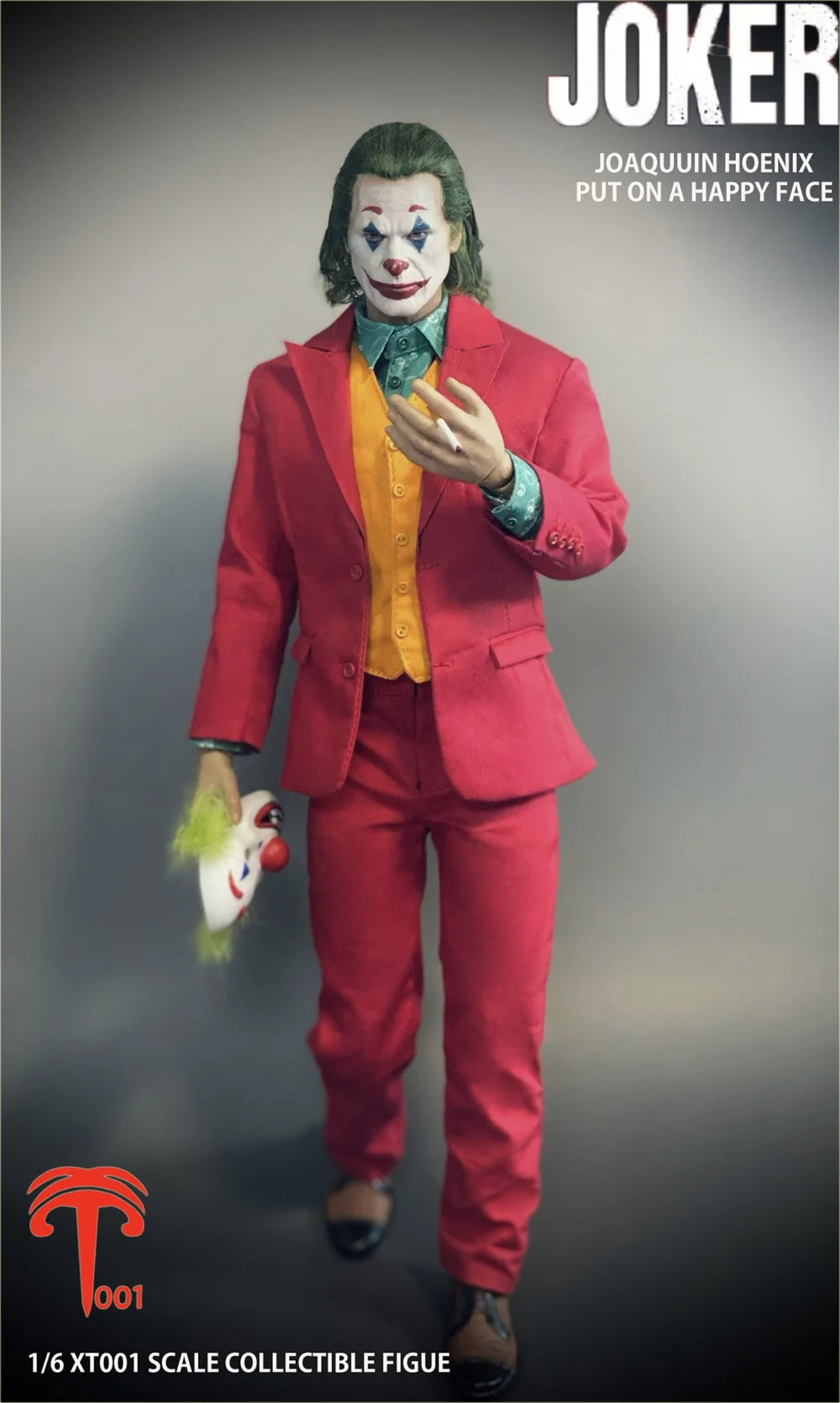 The Joker XT001 Series 1/6 Scale Red Suit Version Joaquin Phoenix 12" image 3