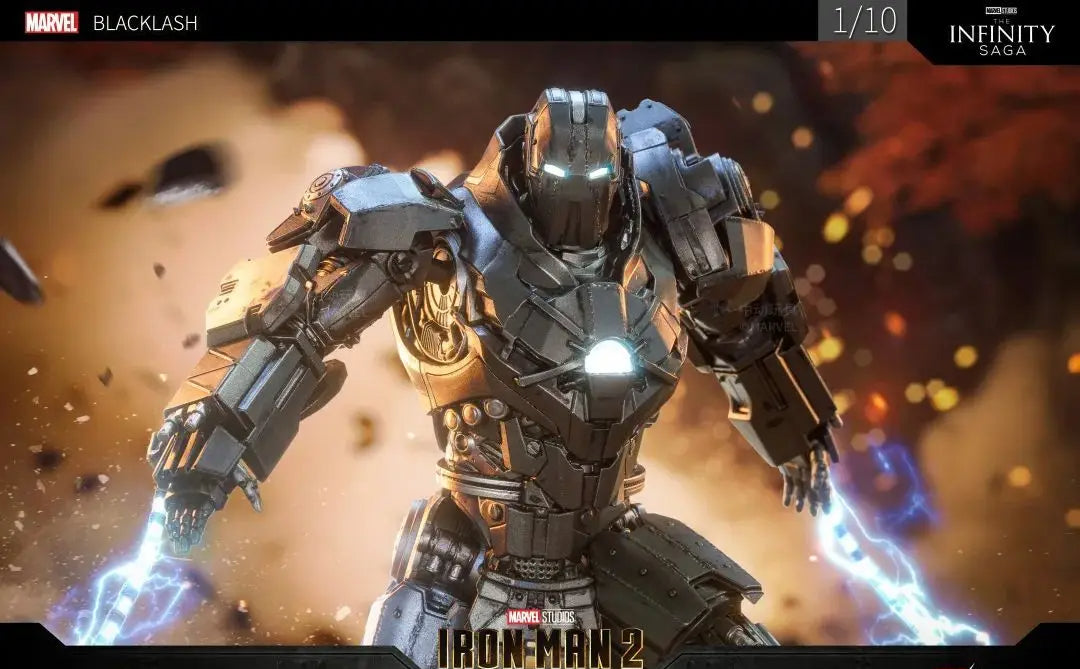 ZD Toys Iron Man Series Whiplash 1/10 image 2