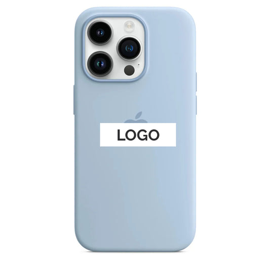 Silicone Case For Apple Iphone Light Blue image 0
