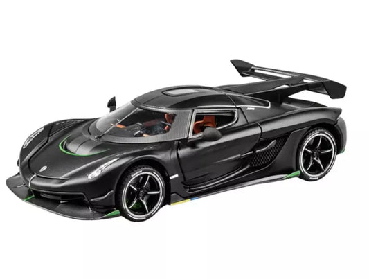Koenigsegg Jesko Black Model Car 1:24 image 0