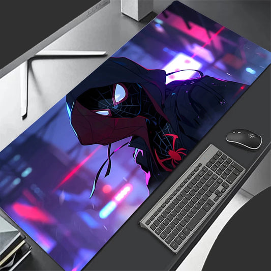 Superhero Spider City Hooded Design Gaming Desk Mat image 0