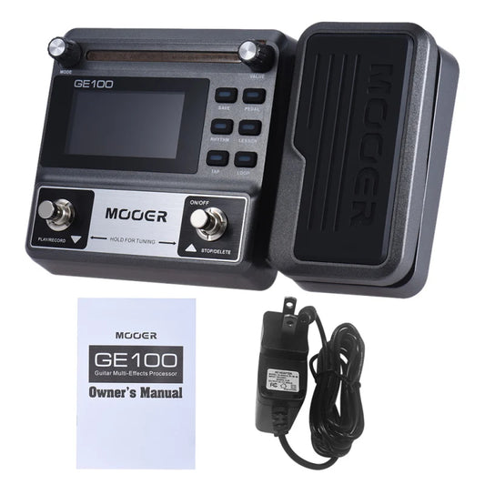 Mooer GE100 Multi-Effects Electric Pedal Guitar Pedal image 0