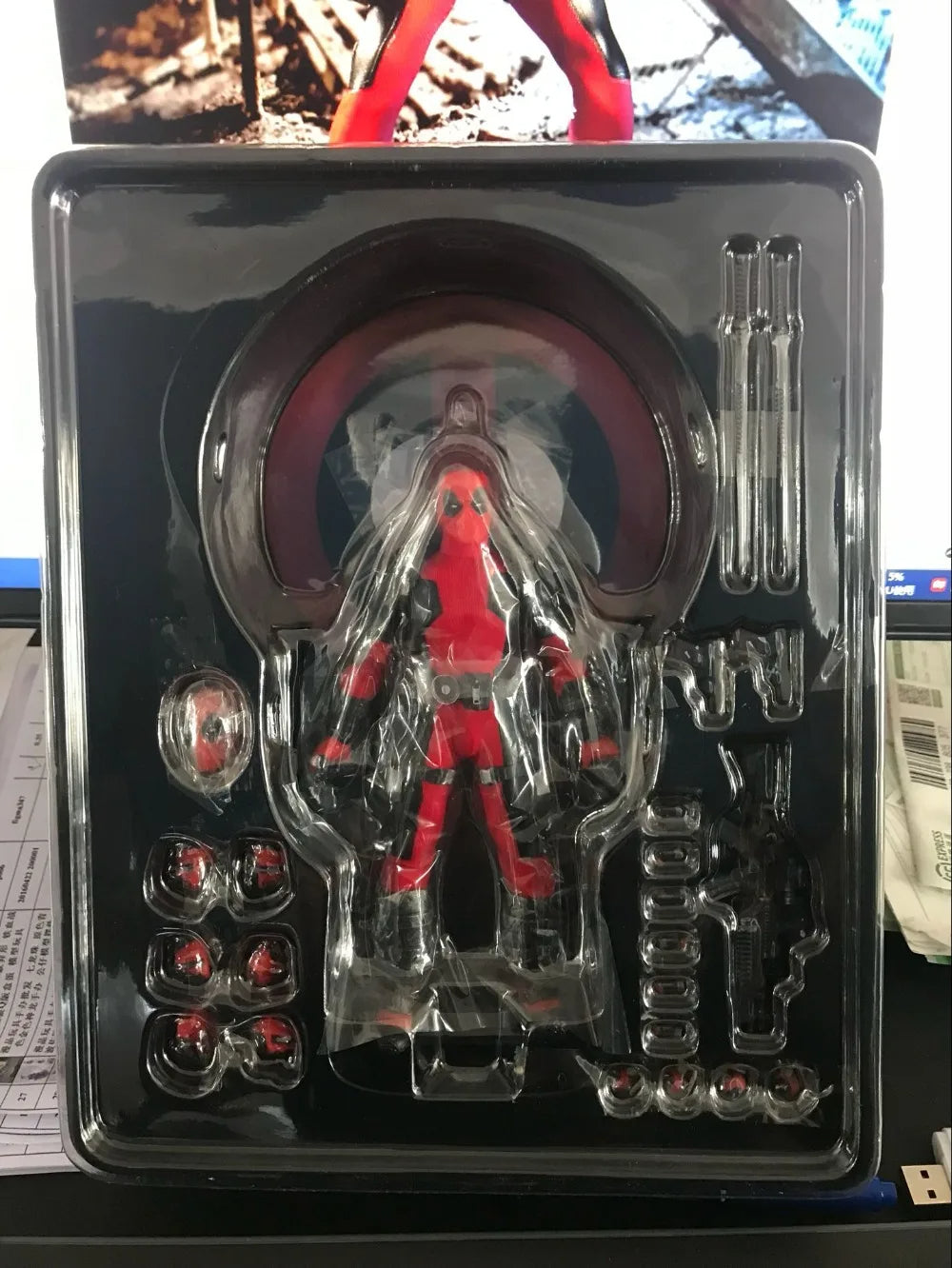 Deadpool Super Hero One:12 Action Figure 16cm Joint Movable image 5