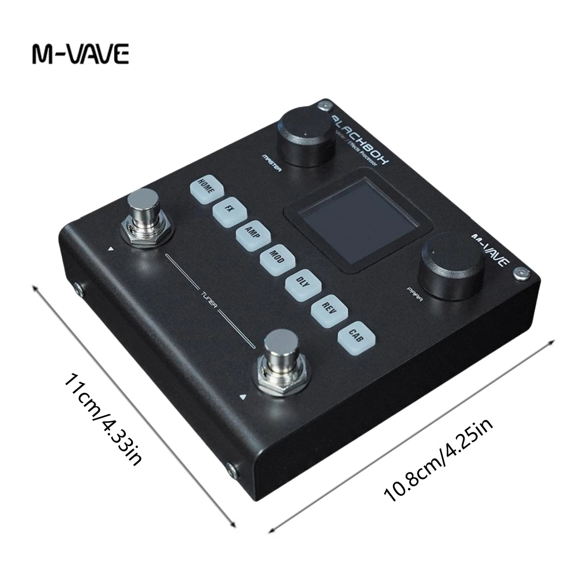 M-VAVE Blackbox Guitar / Bass AMP Multi Effects Processor image 2
