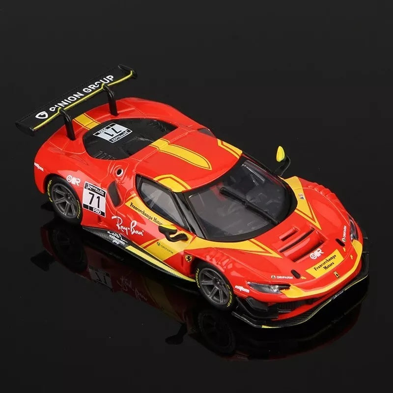 Bburago Ferrari 296 GT3 1:43 Model Car With Acrylic Case image 2