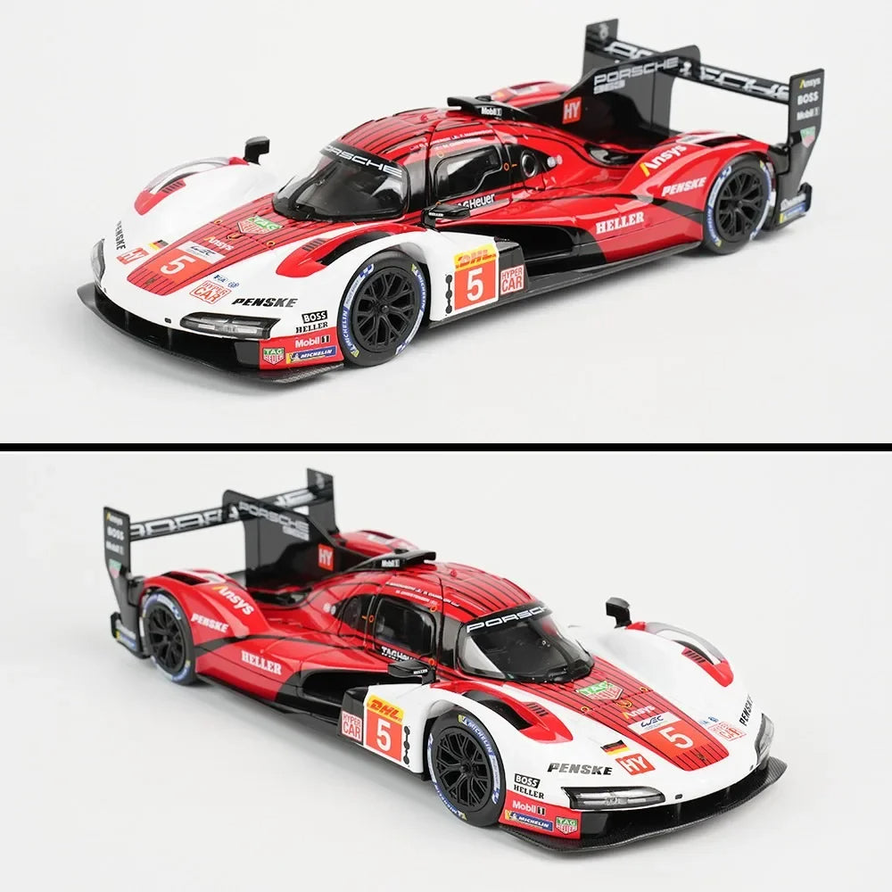 Bburago 1:24 Porsche 963 24hr Le Mans Racing Model Car image 2