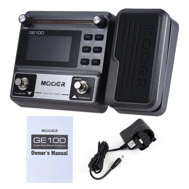 Mooer GE100 Multi-Effects Electric Pedal Guitar Pedal image 3