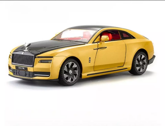 Rolls Royce Spectre Gold With Light & Sound Effects 1:24 image 0