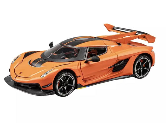 Koenigsegg Jesko Orange Model Car 1:24 image 0