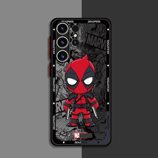 Superhero Redpool Cartoon Design Case For Samsung image 0