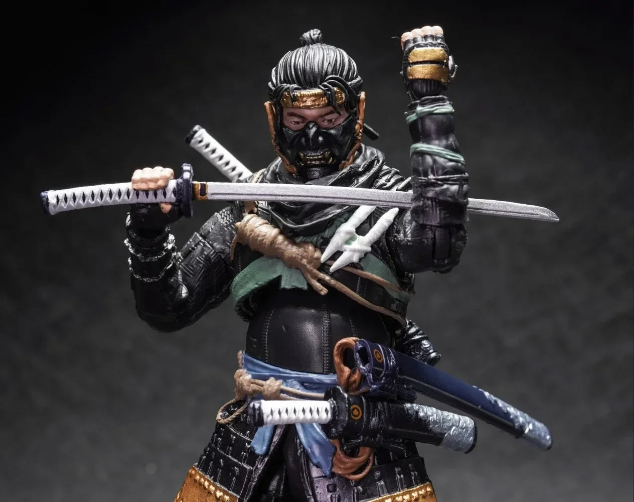 Ghost Of Tsushima Anime Figure Jin Sekai Playstation Action Figure image 6