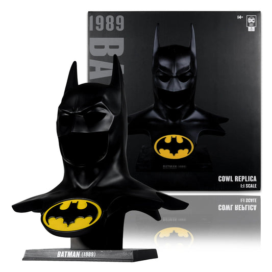 Mcfarlane Toys Batman 1989 DC Direct 1:1 Scale Collector Cowl Statue Model image 0