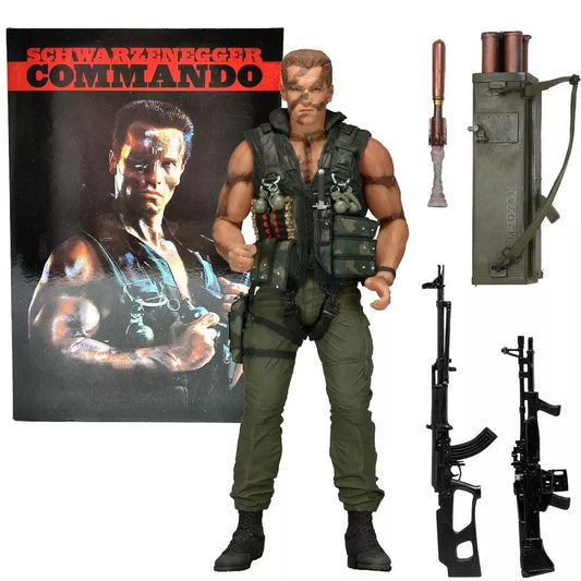 Ultimate Commando John Matrix Arnold Schwarzenegger Action Figure` image 0