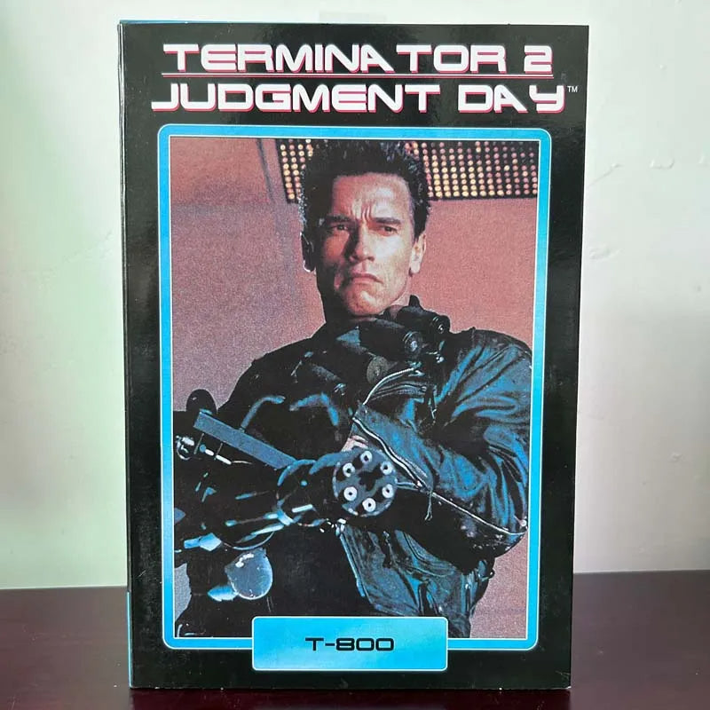 Terminator 2: Judgment Day T-800 Arnold Schwarzenegger Action Figure 7" image 5