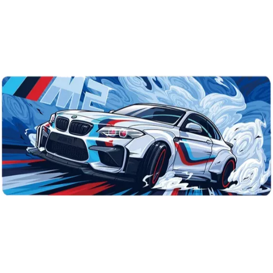 BMW M2 Illustrated Desk Mouse Pad image 0